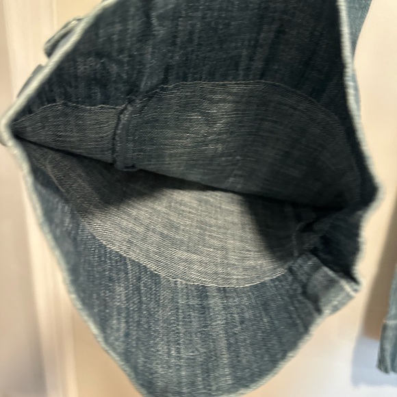 NWOT Women’s Sz: 6 FOJ Wide Leg Sailor Pant Jeans. Cuffed Wide Hem. Medium Wash - Picture 13 of 16